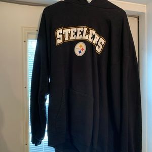 Black Steelers hoodie 2xl